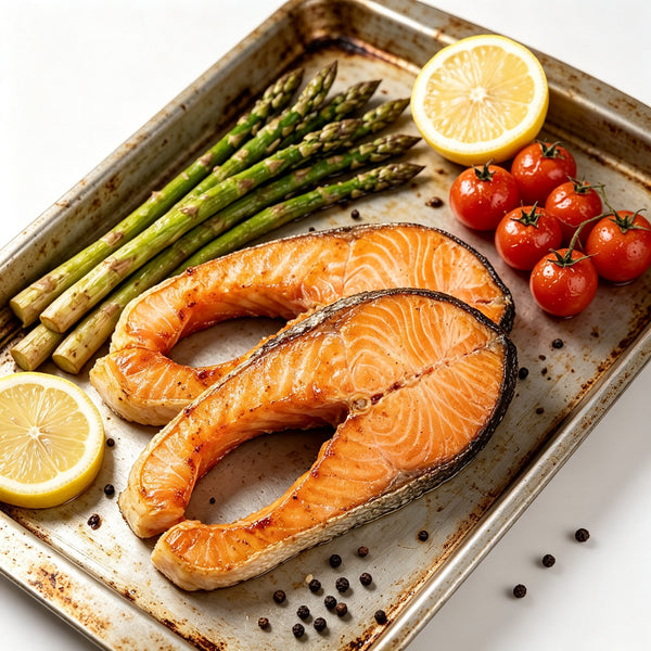Frozen Salmon Steaks
