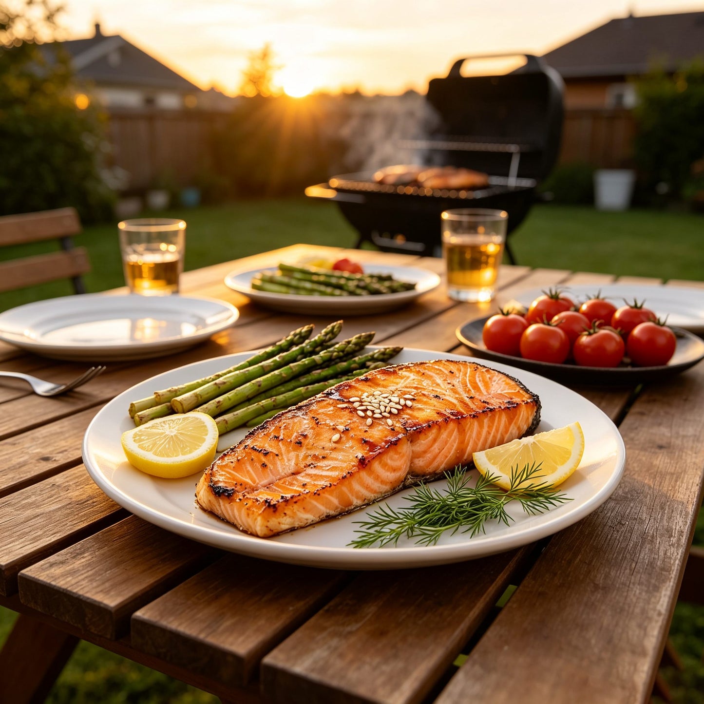 Frozen Salmon Steaks